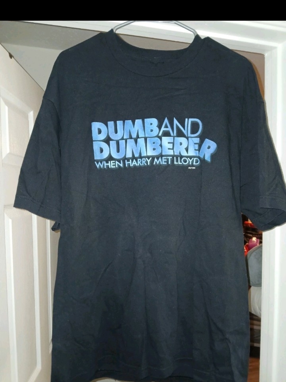 Black 'Dumb and Dumberer: When Harry Met Lloyd'Graphic Tee Very Rare Collectible